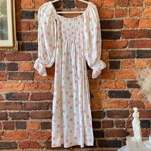 Daily Sleeper Atlanta Dress in Rose
